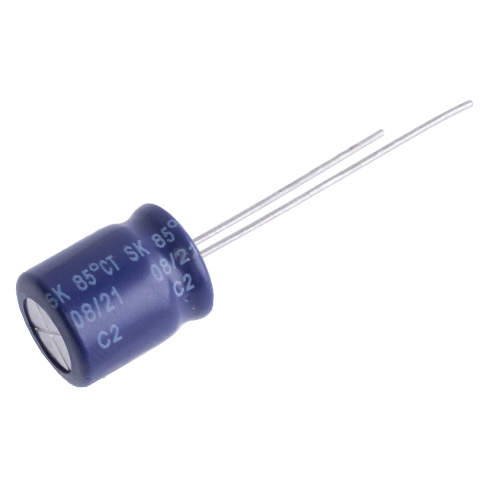 470uF 25V SK 10x12mm 85°C (SK025M0470A5S-1012-Yageo) (електролітичний конденсатор)