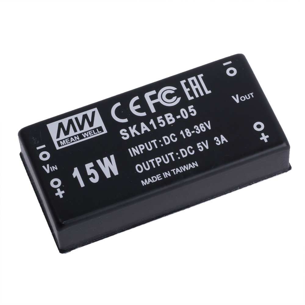 DC/DC перетворювач 15W, MeanWell SKA15B-05
