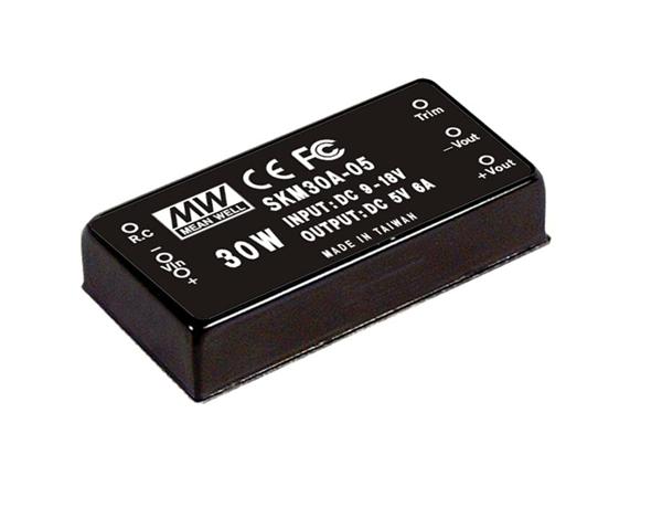 DC/DC перетворювач 30W, MeanWell SKM30C-05