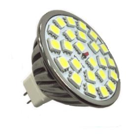 SL005-SMD24-MR16 5,4W Тепл.бел 24LEDs 12V