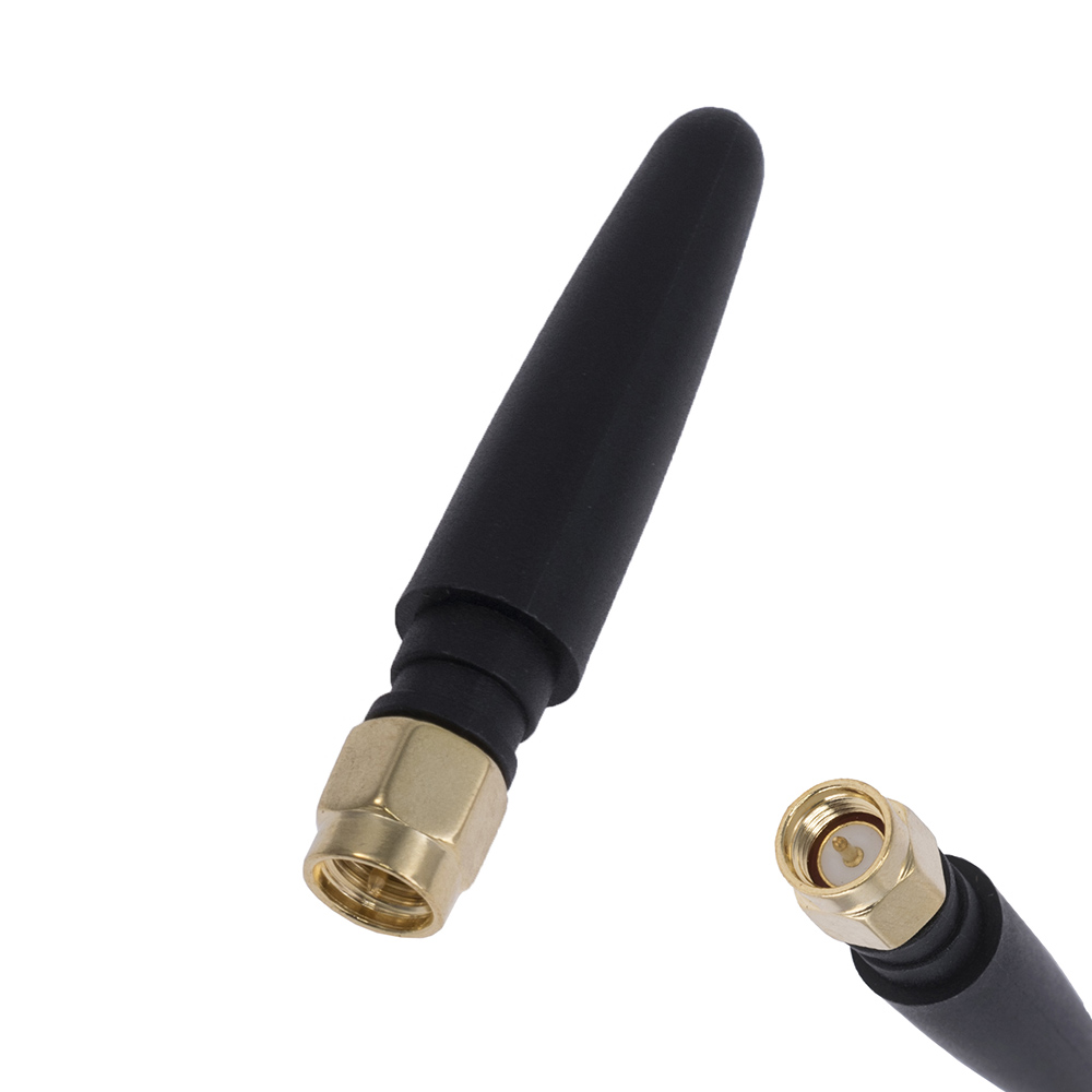 Антена 2.4 ГГц, 3dBi. 2.4GHz antenna SMA-J 52mm