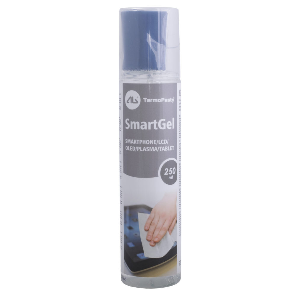 Гель для очищення дисплеїв SmartGel+microfiber, 250мл. (ART.AGT-256) AG TermoPasty