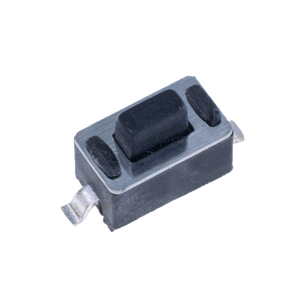Кнопка тактова чорна SMD 3x6x5.0mm KFC-003D-5.0