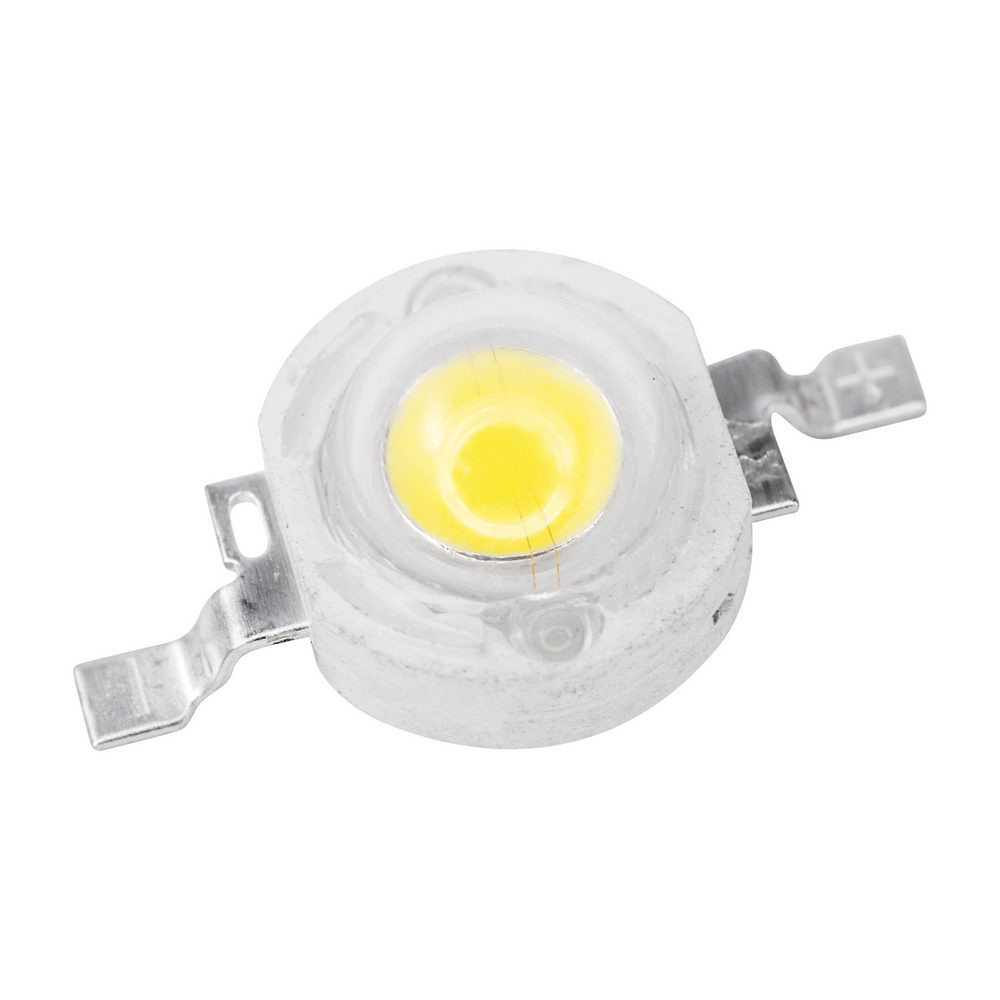 High power chip 1W 90-100LM 3.2-3.4V/250mA-300mA Warm White (3000-3200K) led lamp