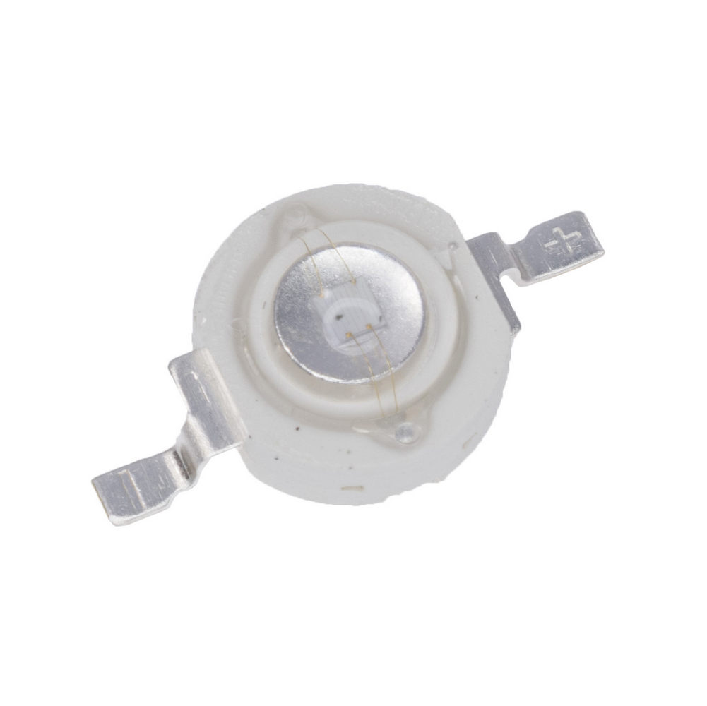 Світлодіод ультрафіолетовий кристал 8mm, 140°, SN-UV-395nm-3W Opto