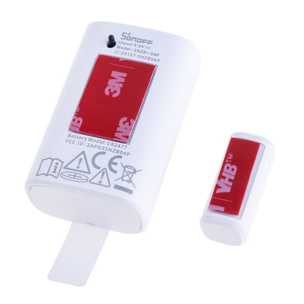 Бездротовий датчик для дверей та вікон, SNZB-04P Security alarm (6920075740646 – Sonoff)