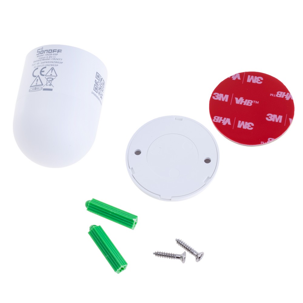 Бездротовий датчик руху, SNZB-03P Security alarm (6920075740639 – Sonoff)