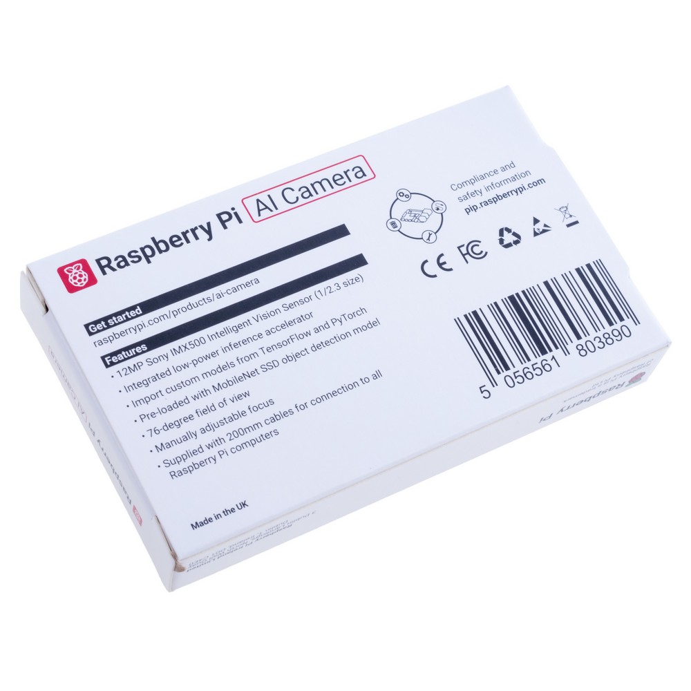 Камера на базі Sony IMX500, RASPBERRY PI AI CAMERA SC1174 Камера на базі Sony IMX500, RASPBERRY PI AI CAMERA SC1174