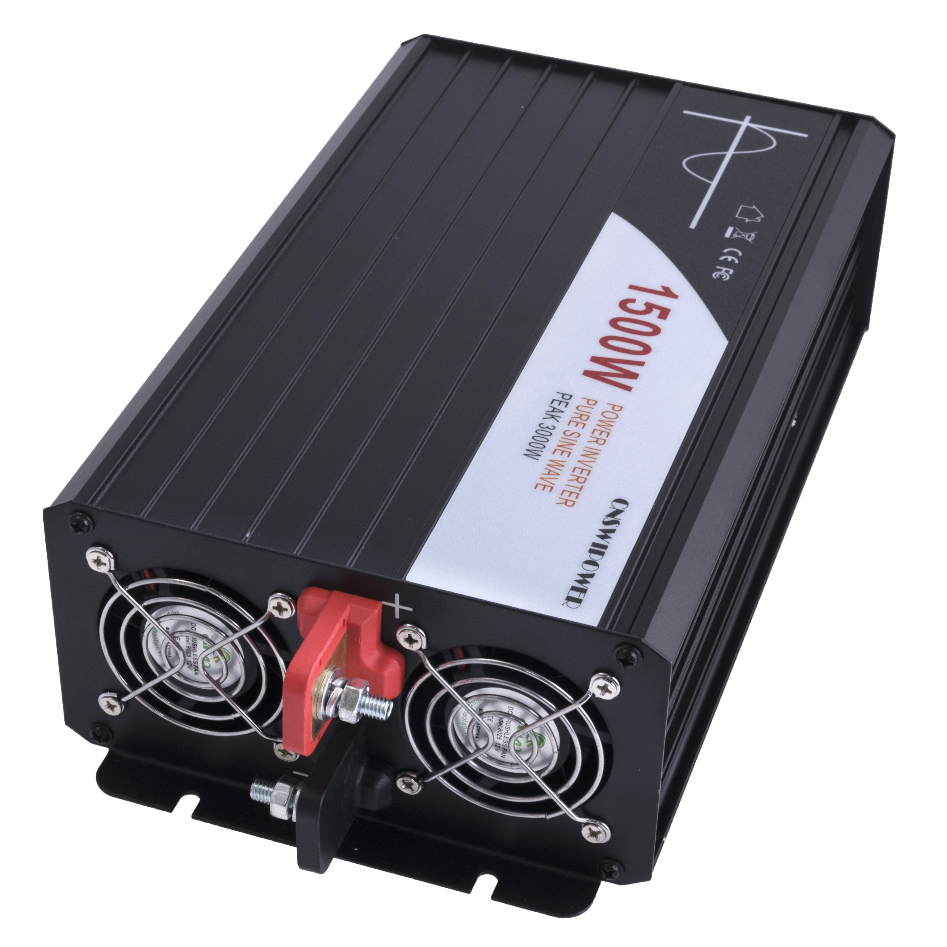 Інвертор 1500W 12V → 230V чиста синусоїда (SP-1500L12V - Swipower)