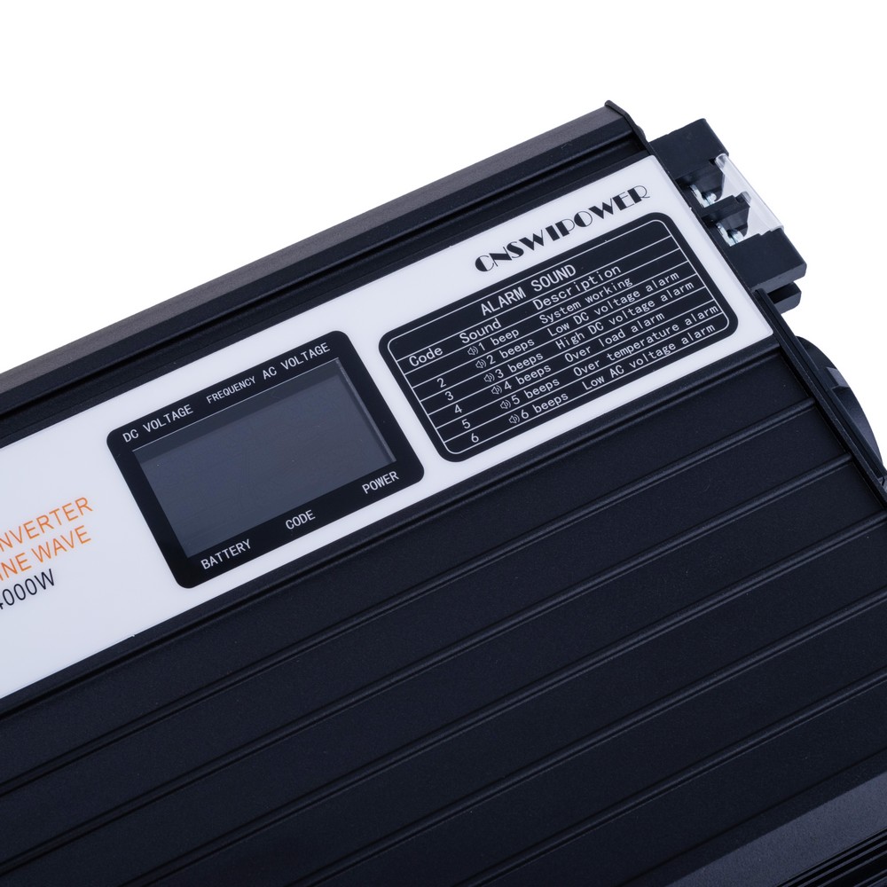 Інвертор 2000W 48V→230V чиста синусоїда LCD (SP-2000L48V(LCD) – Swipower)