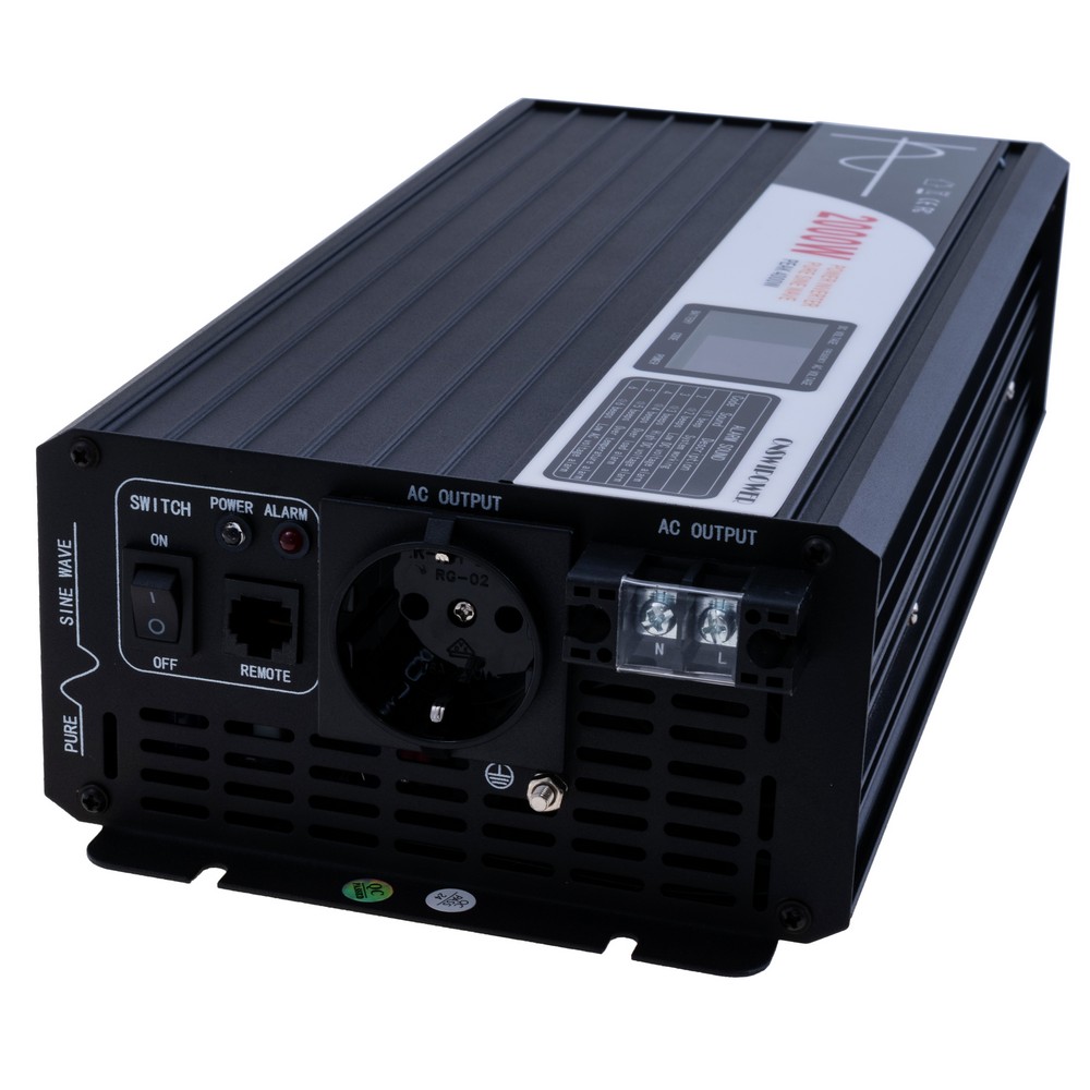 Інвертор 2000W 48V→230V чиста синусоїда LCD (SP-2000L48V(LCD) – Swipower)