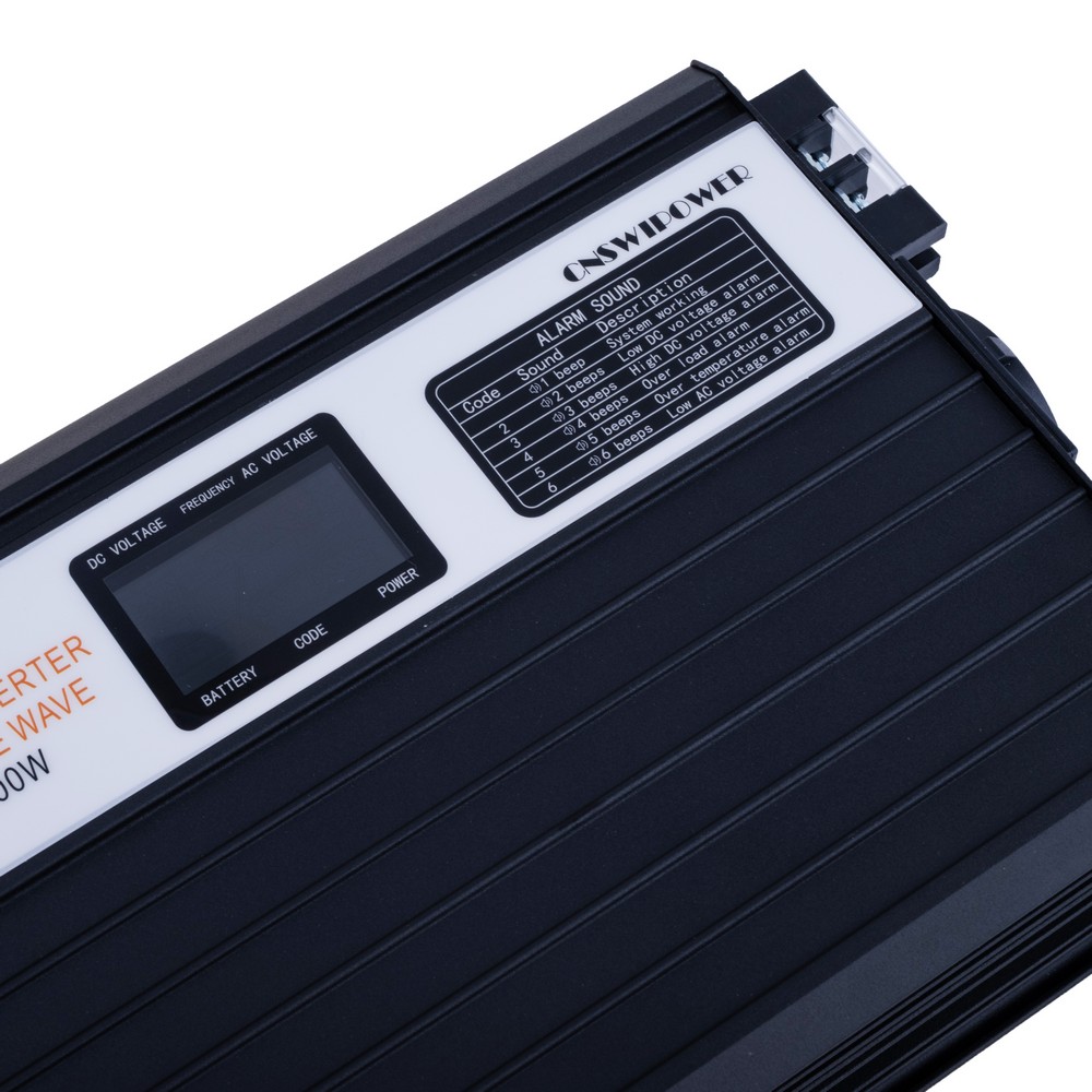Інвертор 2500W 12V→230V чиста синусоїда LCD (SP-2500L12V(LCD) – Swipower) Інвертор 2500W 12V→230V чиста синусоїда LCD (SP-2500L12V(LCD) – Swipower)