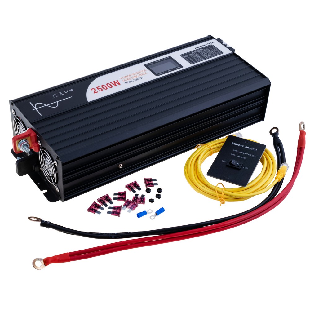 Інвертор 2500W 12V→230V чиста синусоїда LCD (SP-2500L12V(LCD) – Swipower) Інвертор 2500W 12V→230V чиста синусоїда LCD (SP-2500L12V(LCD) – Swipower)
