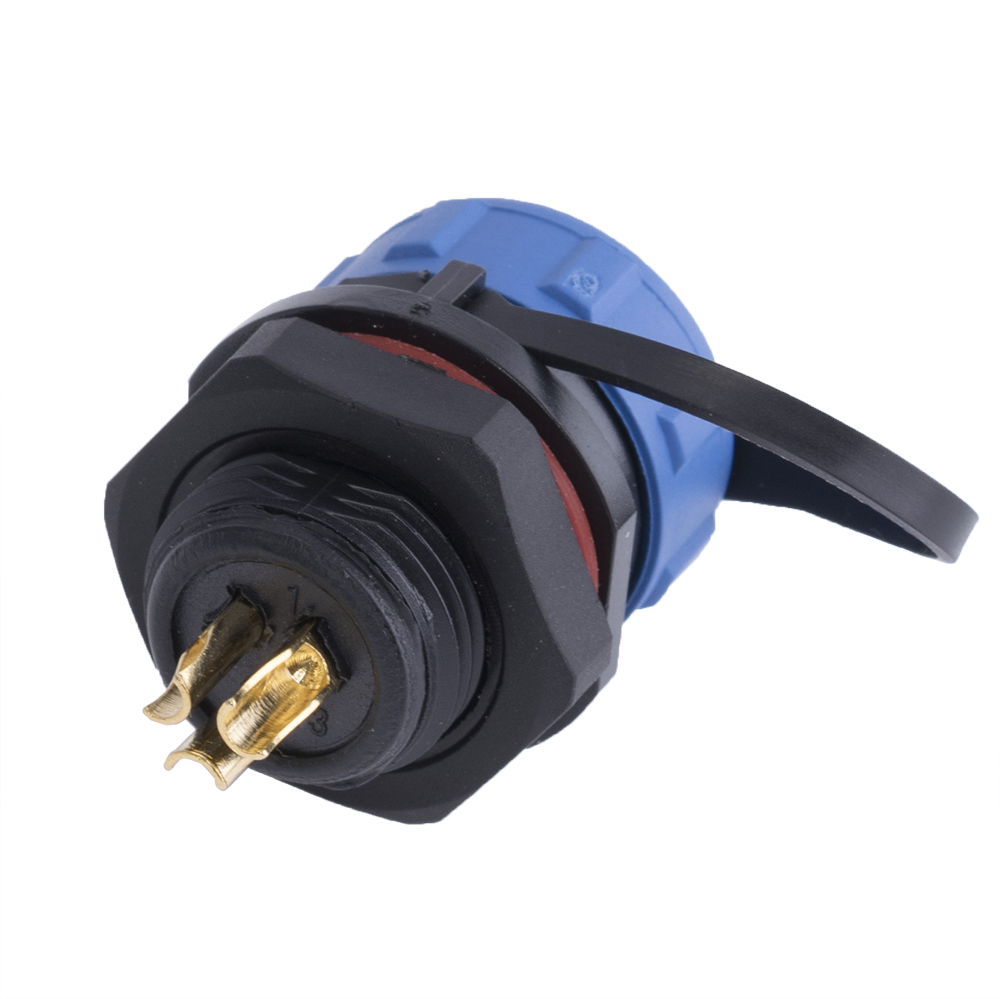 Роз'єм розетка "мама" герметичний IP68. SP13 Гніздо- 3pin (L-KLS15-W13A2-03)