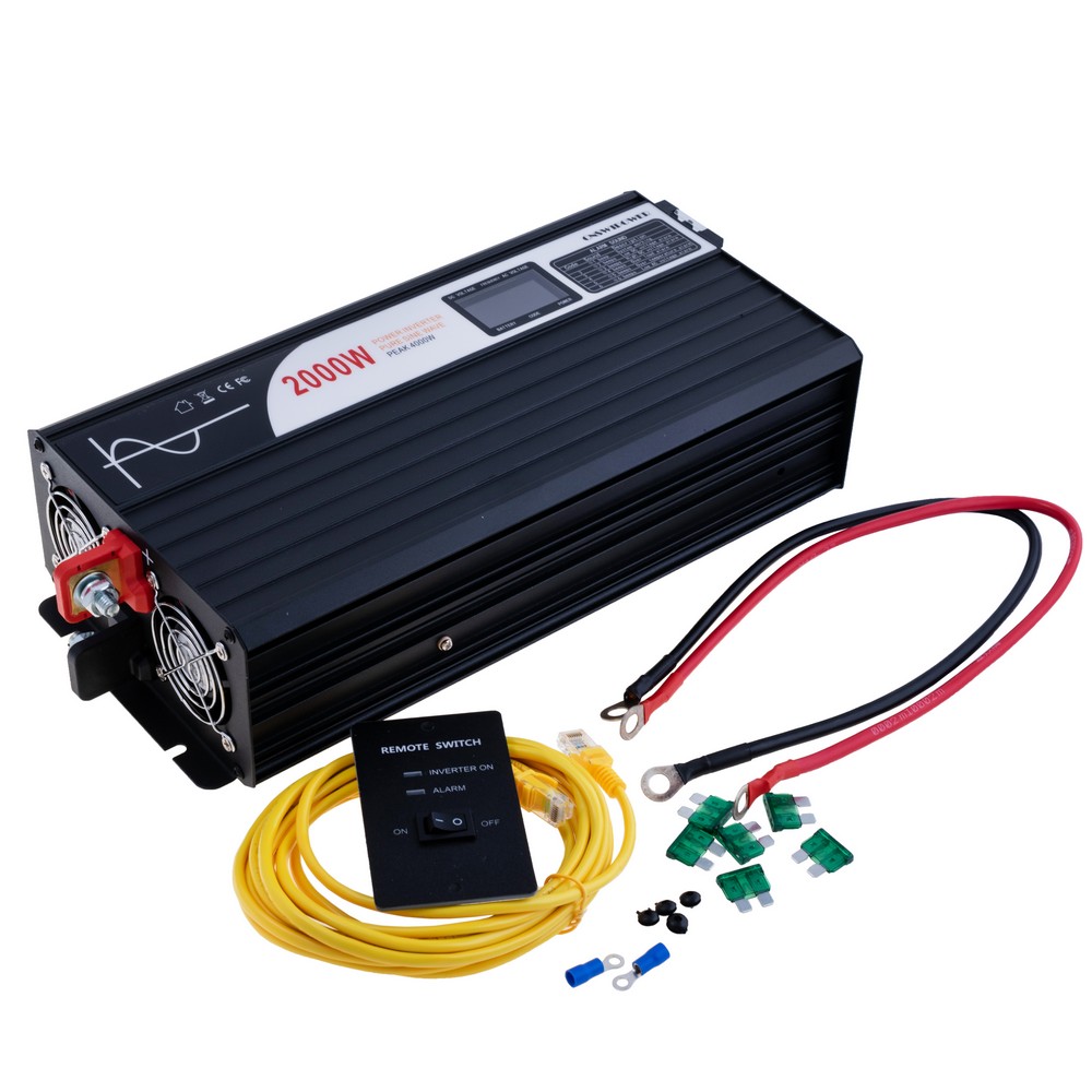 Інвертор 2000W 24V→230V чиста синусоїда LCD (SP-2000L24V(LCD) – Swipower) Інвертор 2000W 24V→230V чиста синусоїда LCD (SP-2000L24V(LCD) – Swipower)