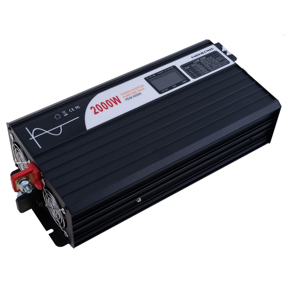 Інвертор 2000W 24V→230V чиста синусоїда LCD (SP-2000L24V(LCD) – Swipower)