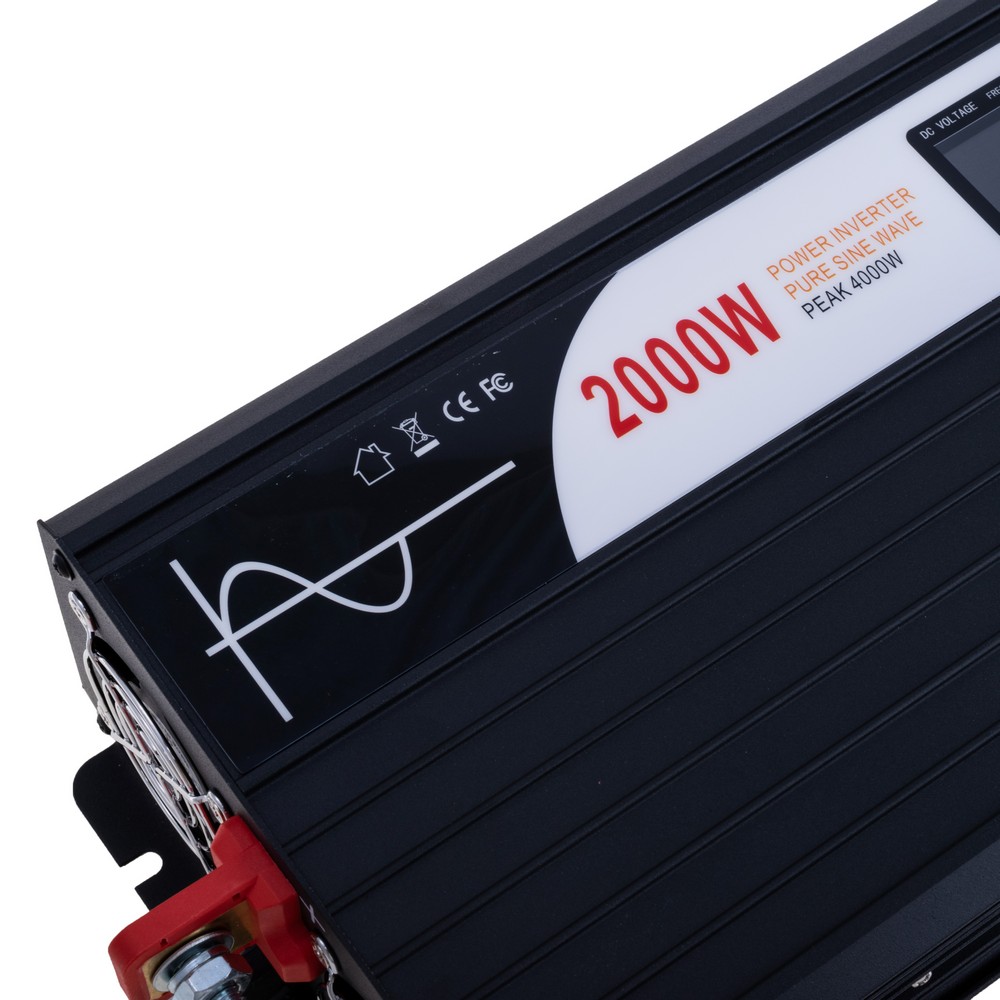 Інвертор 2000W 24V→230V чиста синусоїда LCD (SP-2000L24V(LCD) – Swipower)