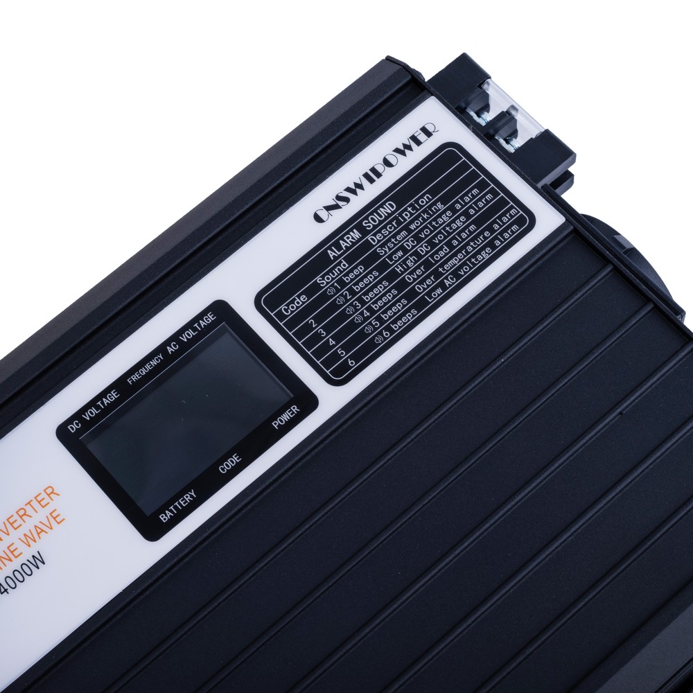 Інвертор 2000W 24V→230V чиста синусоїда LCD (SP-2000L24V(LCD) – Swipower)