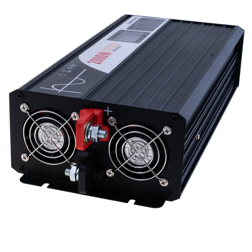 Інвертор 2000W 24V→230V чиста синусоїда LCD (SP-2000L24V(LCD) – Swipower)