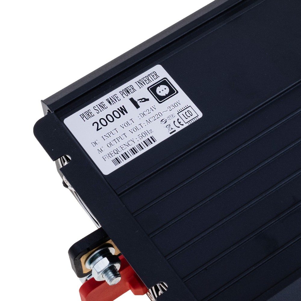 Інвертор 2000W 24V→230V чиста синусоїда LCD (SP-2000L24V(LCD) – Swipower)