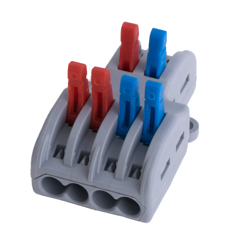 Клема SPL-42 (4х2 контакти, 0.08-4.0mm2 (28-12AWG)), 32A / 400V) Клема SPL-42 (4х2 контакти, 0.08-4.0mm2 (28-12AWG)), 32A / 400V)