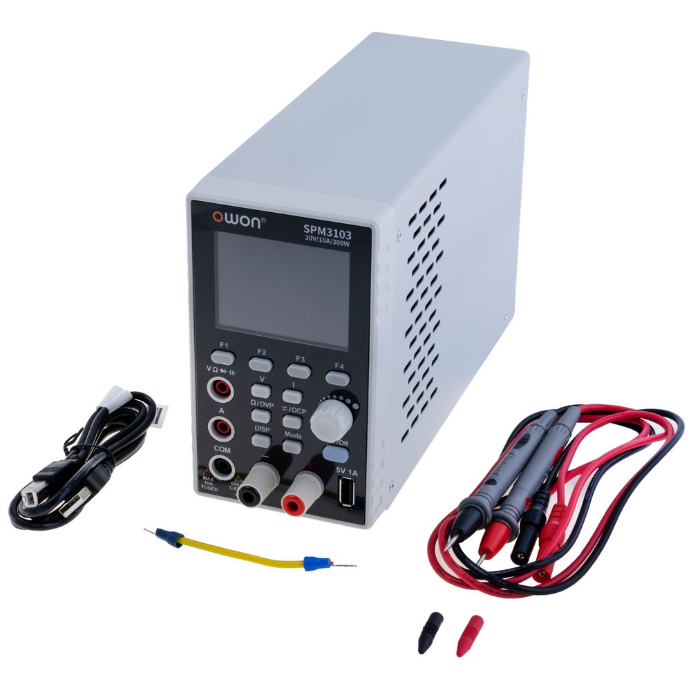 Лабораторний блок живлення із мультиметром, SPM3103