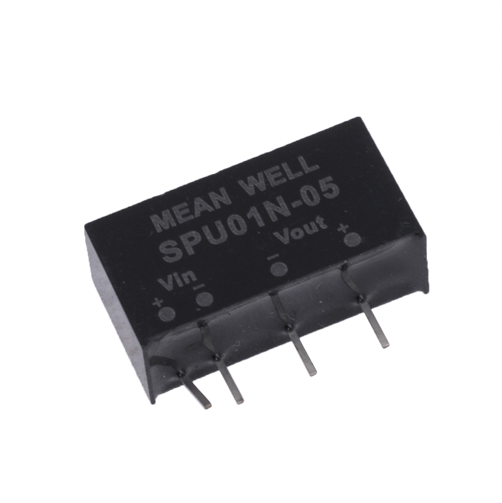 DC/DC перетворювач 1W, MeanWell SPU01N-05C