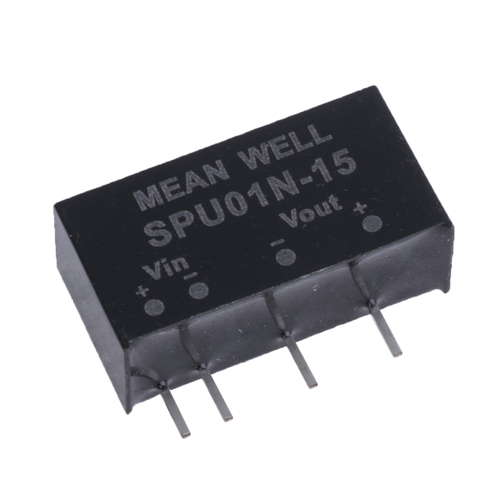 Блок живлення DC/DC 1W, MeanWell SPU01N-15