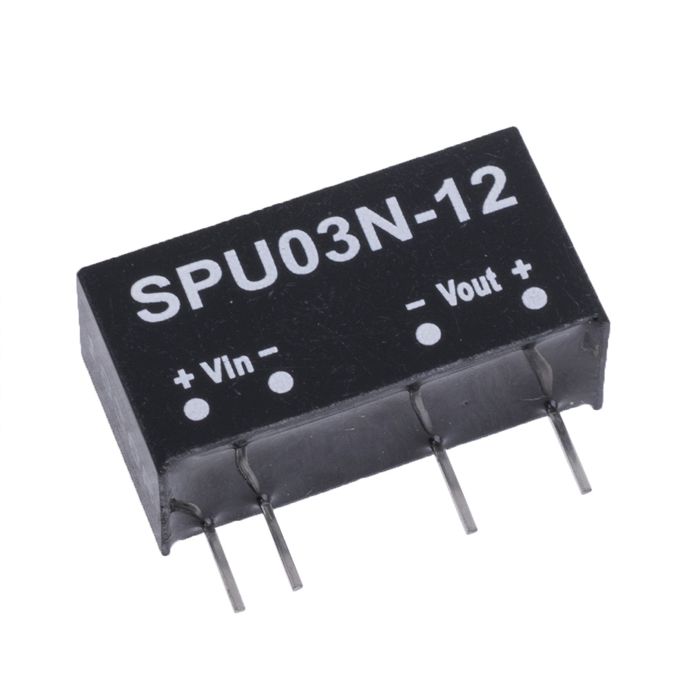 DC/DC перетворювач 3W, MeanWell SPU03N-12