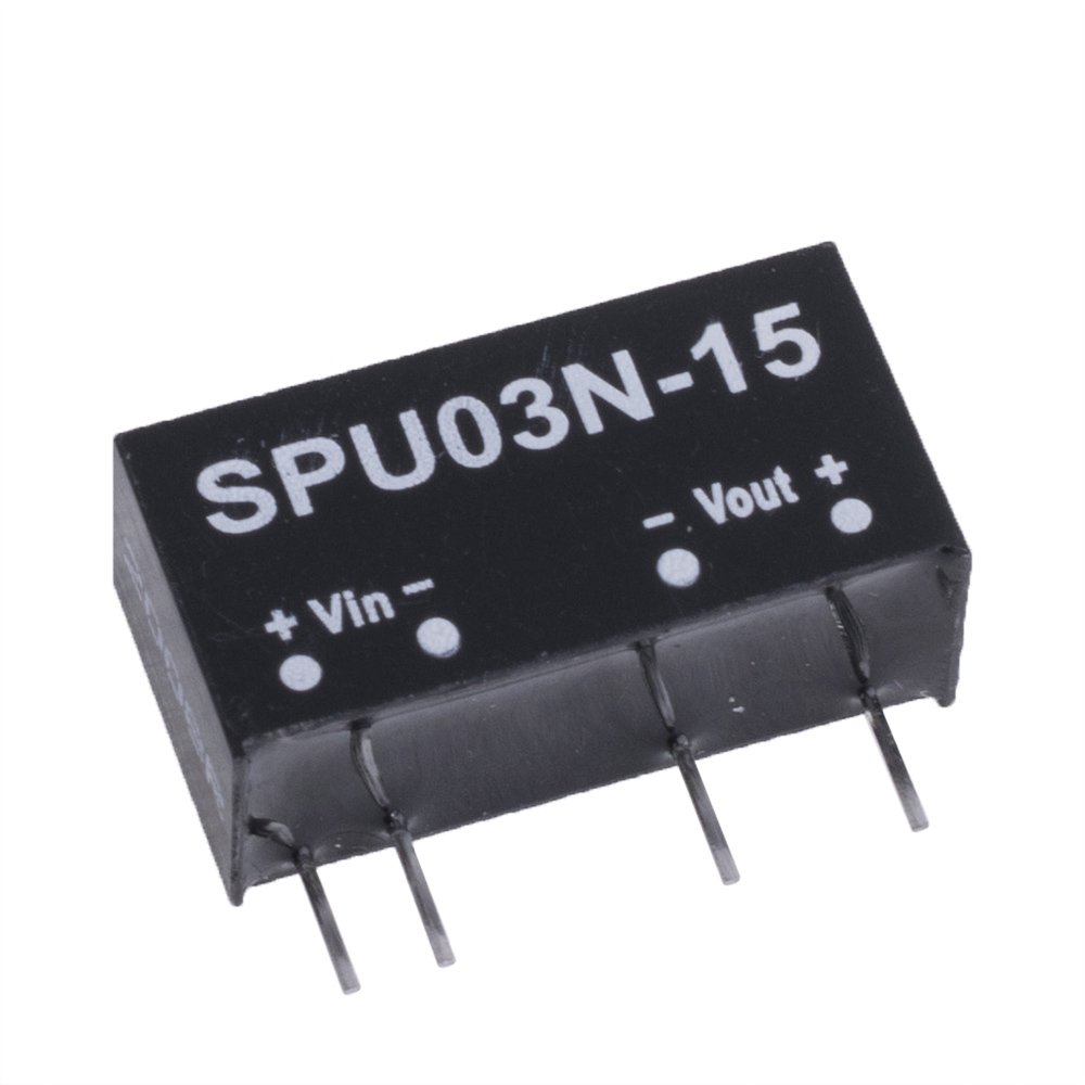 DC/DC перетворювач 3W, MeanWell SPU03N-15