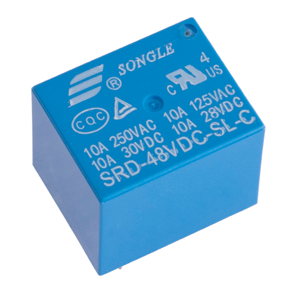 Реле SRD-48VDC-SL-C 5 pins (Songle)