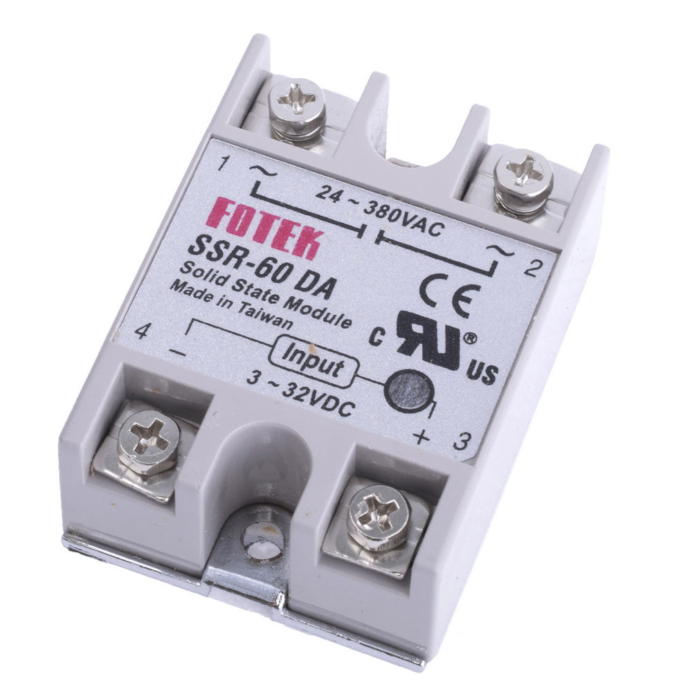 Реле твердотільне SSR-60DA Реле твердотільне SSR-60DA