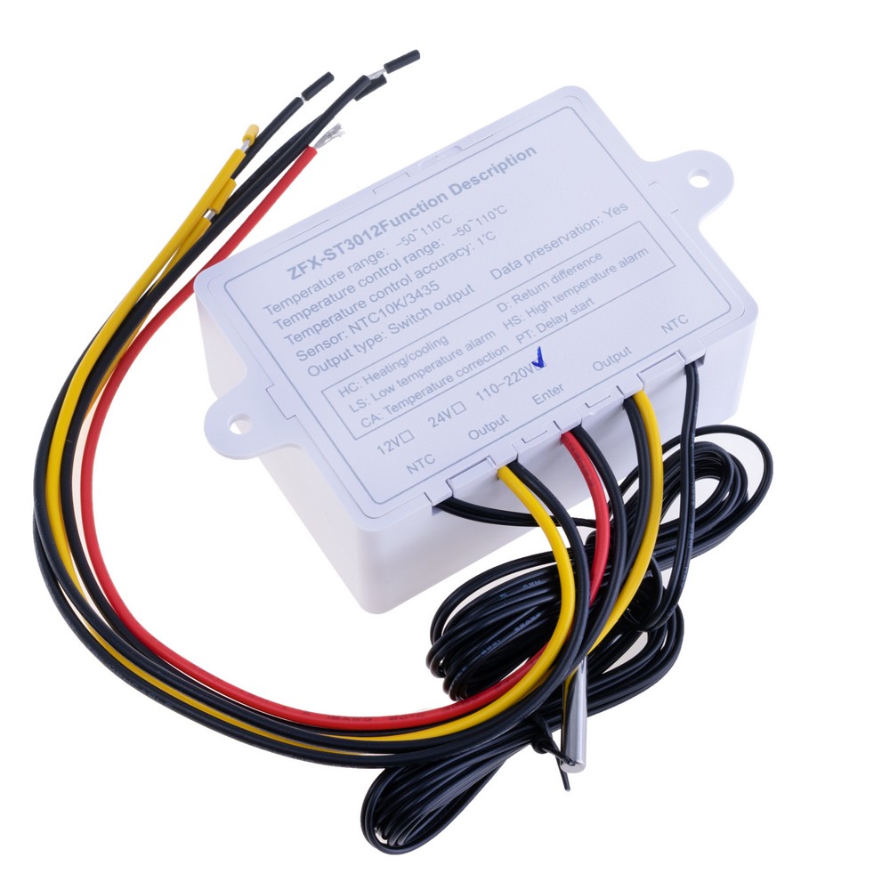 Терморегулятор двозонний ST3012-220VAC