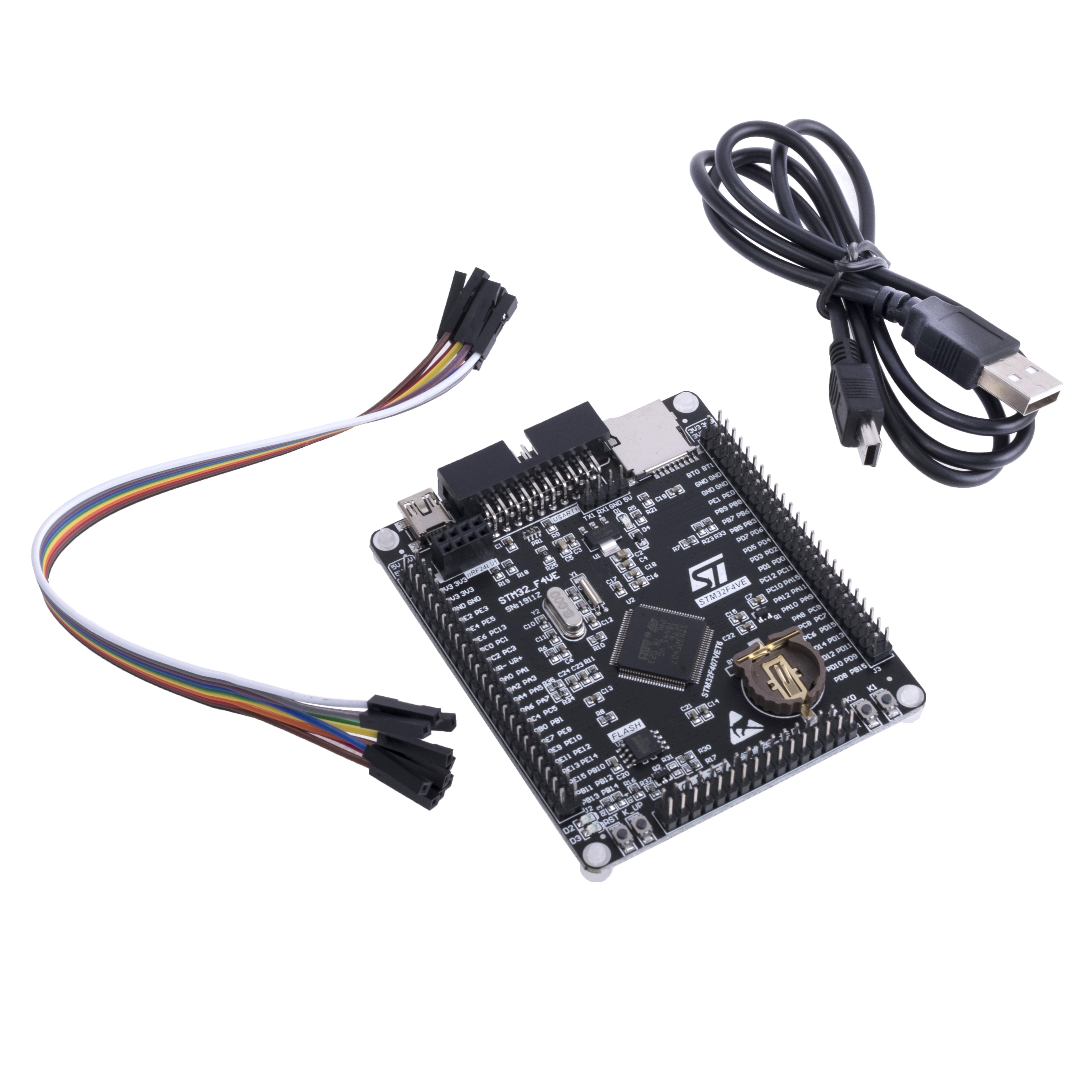 Налагоджувальна плата STM32F407VET6 (STM32_F4VE_Pro VER:3.3) Налагоджувальна плата STM32F407VET6 (STM32_F4VE_Pro VER:3.3)
