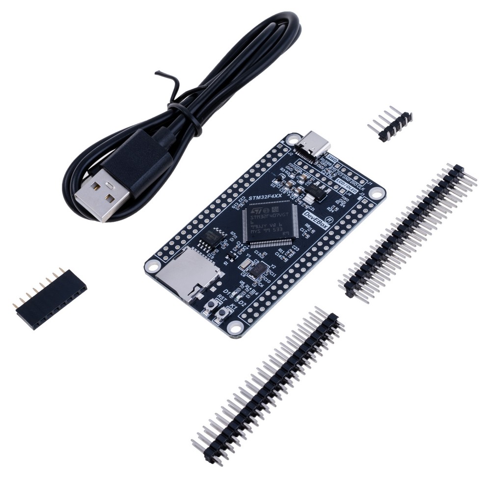 Плата на контролері STM32F407VGT6 Ver:V3.0, USB type-C