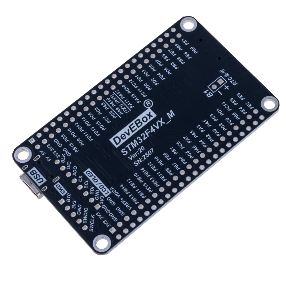 Плата на контролері STM32F407VGT6 Ver:V3.0, USB type-C