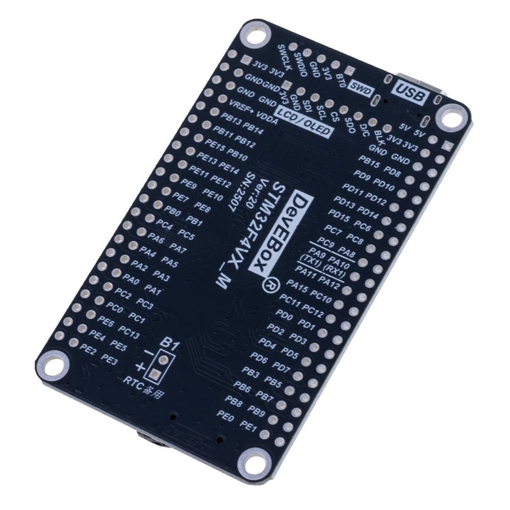 Плата на контролері STM32F407VGT6 Ver:V3.0, USB type-C