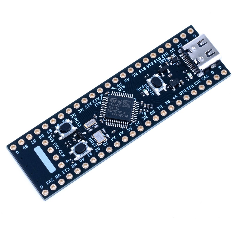 Налагоджувальна плата STM32G431CBT6 LONG (WeAct Studio) Налагоджувальна плата STM32G431CBT6 LONG (WeAct Studio)