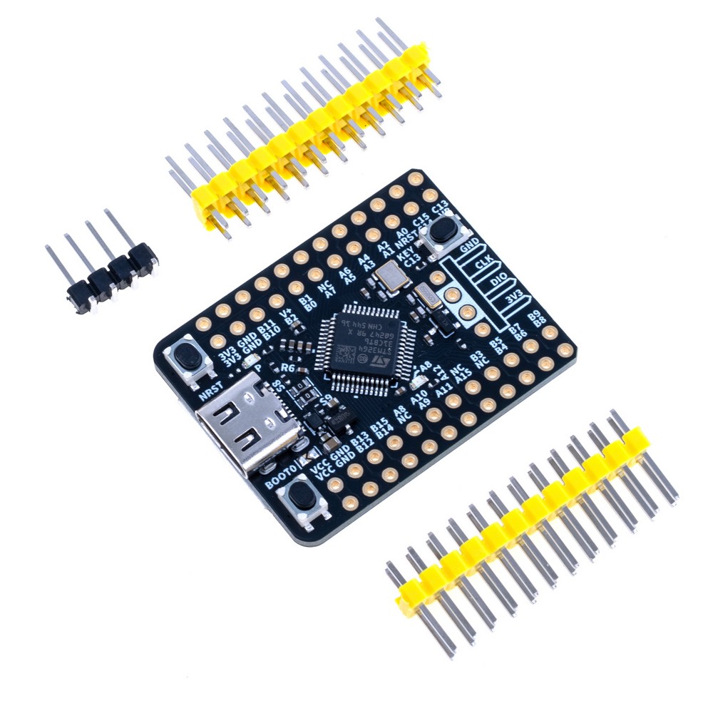 Налагоджувальна плата STM32G431CBT6 (WeAct Studio) Налагоджувальна плата STM32G431CBT6 (WeAct Studio)