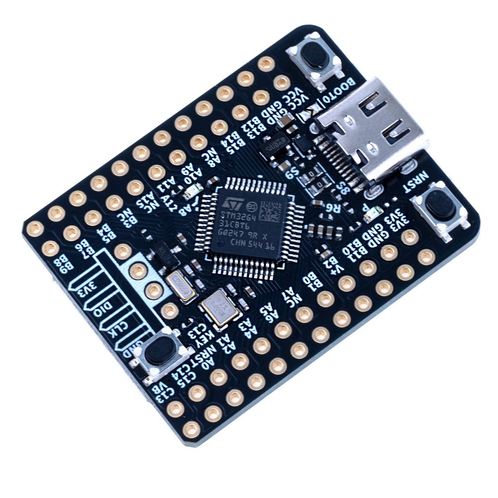 Налагоджувальна плата STM32G431CBT6 (WeAct Studio) Налагоджувальна плата STM32G431CBT6 (WeAct Studio)