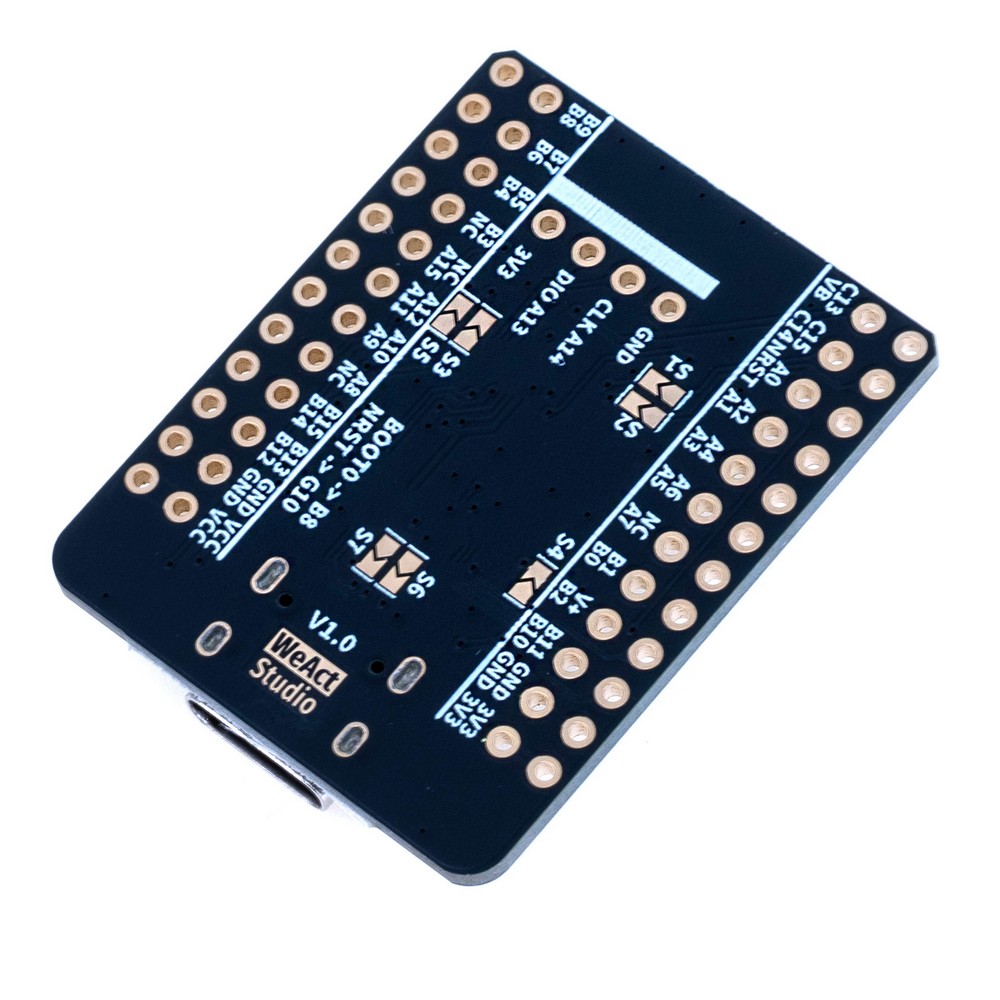 Налагоджувальна плата STM32G431CBT6 (WeAct Studio) Налагоджувальна плата STM32G431CBT6 (WeAct Studio)