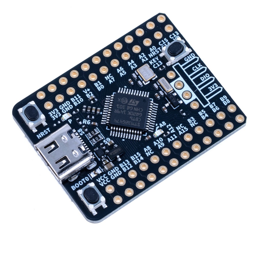 Налагоджувальна плата STM32G474CBT6 (WeAct Studio) Налагоджувальна плата STM32G474CBT6 (WeAct Studio)