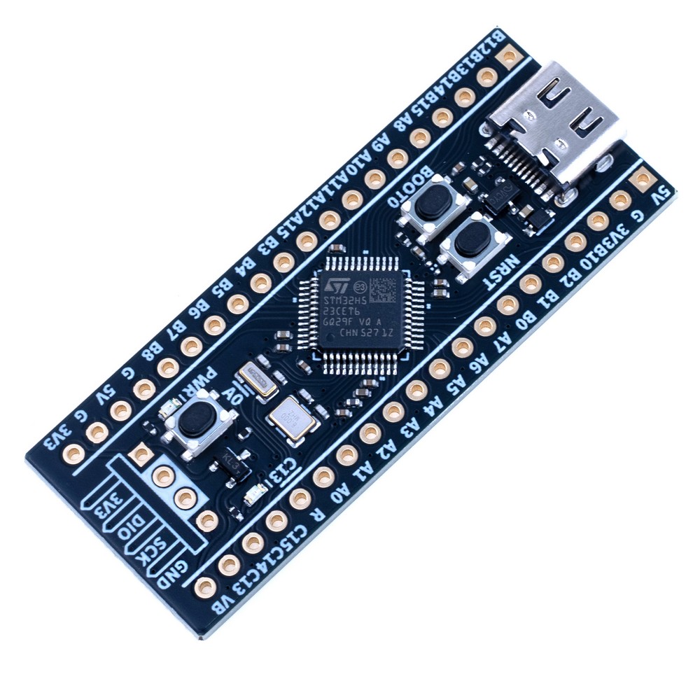Налагоджувальна плата STM32H523CET6 (WeAct) Налагоджувальна плата STM32H523CET6 (WeAct)