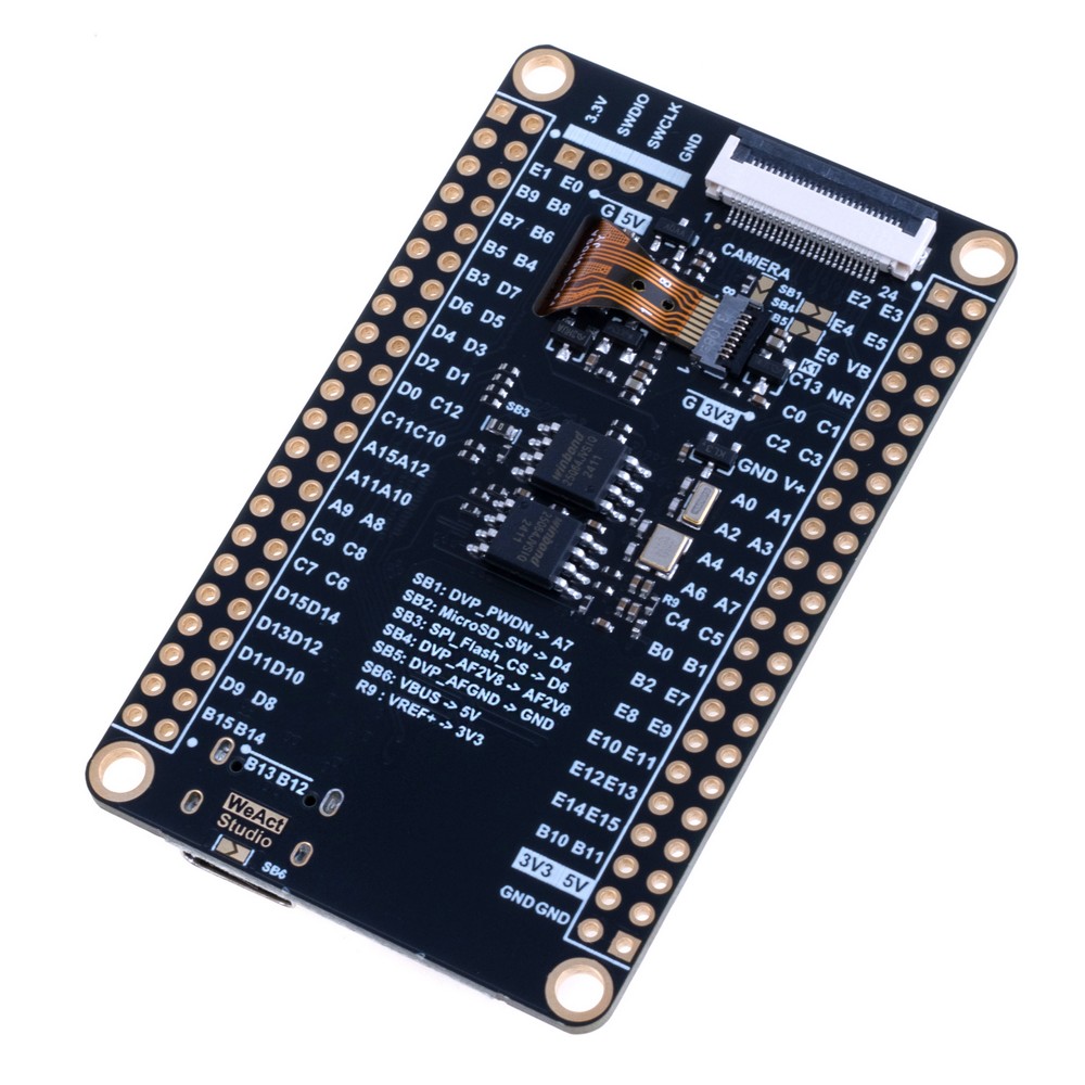 Налагоджувальна плата STM32H750VBT6 H750-0.96LCD-OV7725 (WeAct Studio)