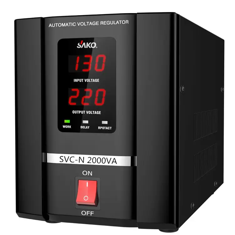 Стабілізатор напруги серво 1600Вт SVC-N- 2KVA