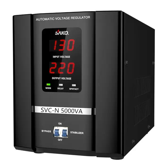 Стабілізатор напруги серво 4000Вт SVC-N- 5KVA