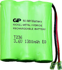 T236 NiMH, 3.6V, 1300mAh для побутових радіотелефонів, GP