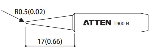 ATTEN T900-B (жало для паяльника)