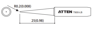 ATTEN T900-LB (жало для паяльника)