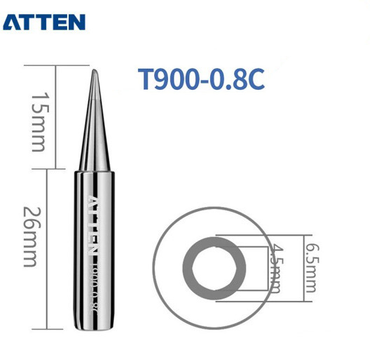 ATTEN T900-0.8C (жало для паяльника)